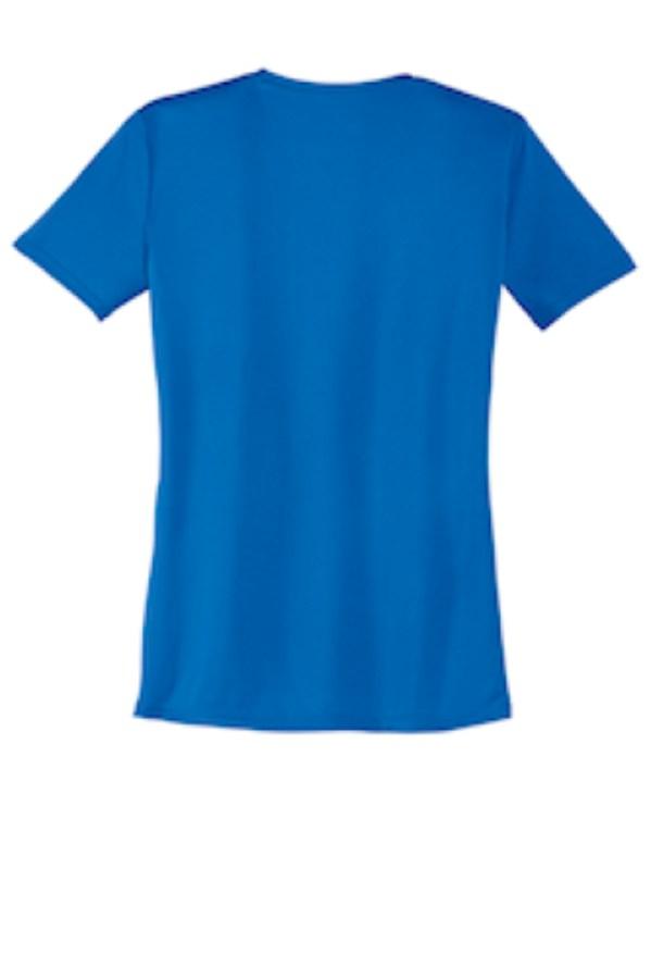 Port & Company Ladies Performance T-Shirt Feature Close-up