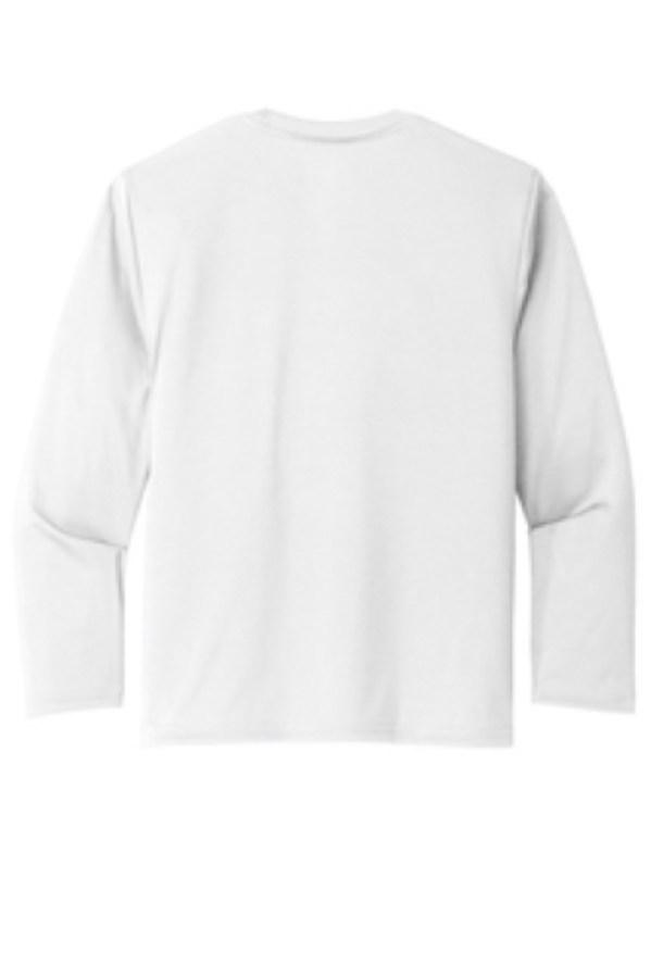 Port & Company Youth Long Sleeve Performance T-Shirt Perspective View