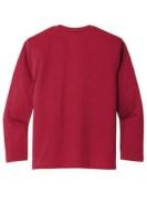 Port & Company Youth Long Sleeve Performance T-Shirt Feature Close-up