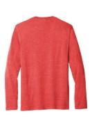 Port & Company Tri-Blend Long Sleeve T-Shirt Close Up Detail