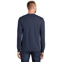 Port & Company Tall Long Sleeve Core Blend T-Shirt Feature Close-up