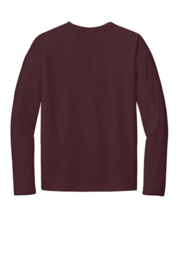 Port & Company Long Sleeve Performance T-Shirt Close Up Detail