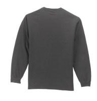 Port & Company Tall Long Sleeve Essential Pocket T-Shirt Perspective View