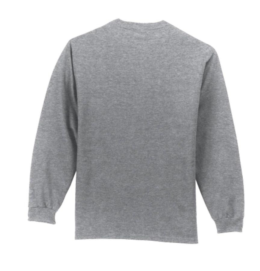 Port & Company Tall Long Sleeve Essential Pocket T-Shirt Additional Angle