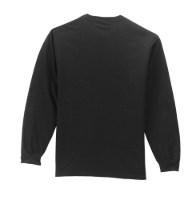 Port & Company Tall Long Sleeve Essential Pocket T-Shirt Perspective View
