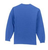Port & Company Tall Long Sleeve Essential Pocket T-Shirt Additional view