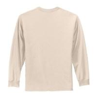 Port & Company Long Sleeve Essential T-Shirt Perspective View