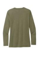 Allmade Women's Tri-Blend Long Sleeve T-Shirt Perspective View