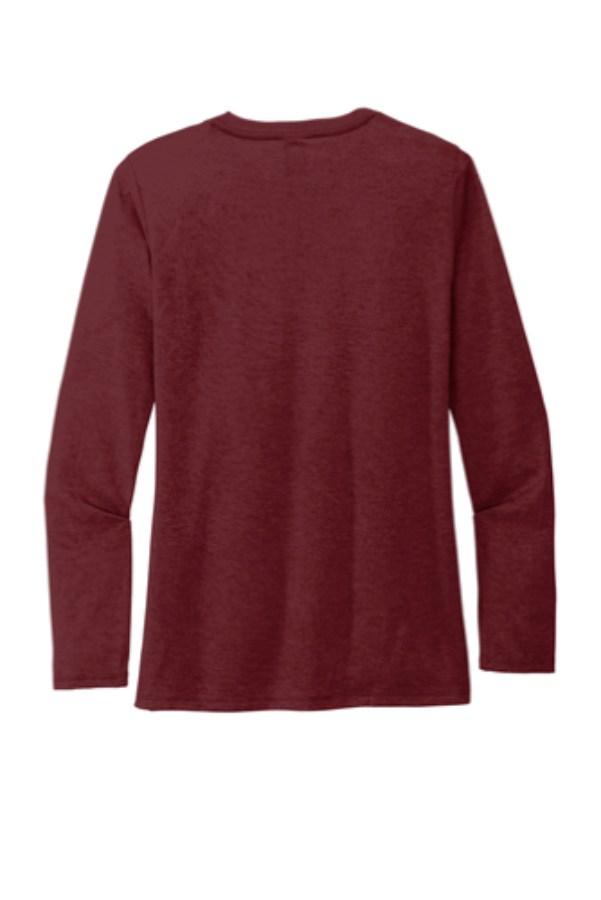 Allmade Women's Tri-Blend Long Sleeve T-Shirt Additional view