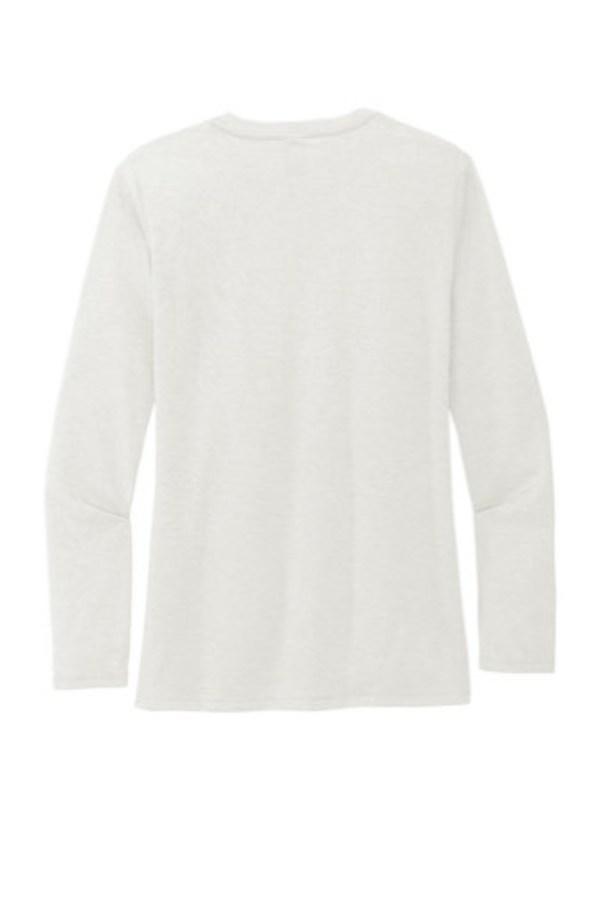Allmade Women's Tri-Blend Long Sleeve T-Shirt Additional Angle