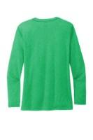 Allmade Women's Tri-Blend Long Sleeve T-Shirt Perspective View
