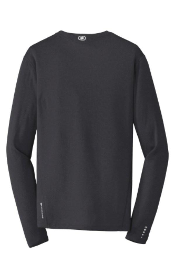 OGIO Long Sleeve Pulse Crew Feature Close-up