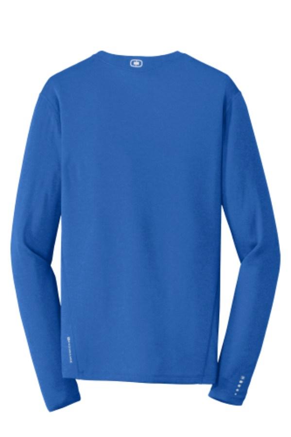 OGIO Long Sleeve Pulse Crew Close Up Detail