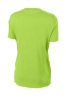 Sport-Tek Ladies PosiCharge Competitor V-Neck T-Shirt Perspective View
