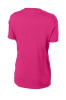 Sport-Tek Ladies PosiCharge Competitor V-Neck T-Shirt Close Up Detail