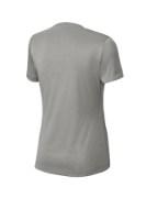 Sport-Tek Ladies PosiCharge Competitor V-Neck T-Shirt Perspective View
