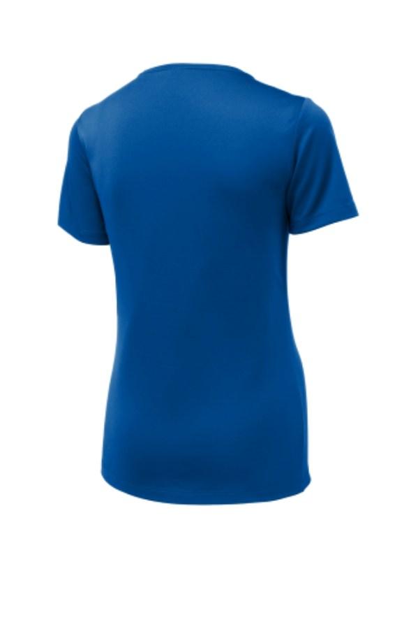 Sport-Tek Ladies Posi-UV Pro Scoop Neck T-Shirt Additional view