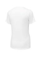 Sport-Tek Ladies Posi-UV Pro Scoop Neck T-Shirt Feature Close-up