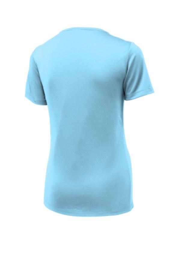 Sport-Tek Ladies Posi-UV Pro Scoop Neck T-Shirt Additional view