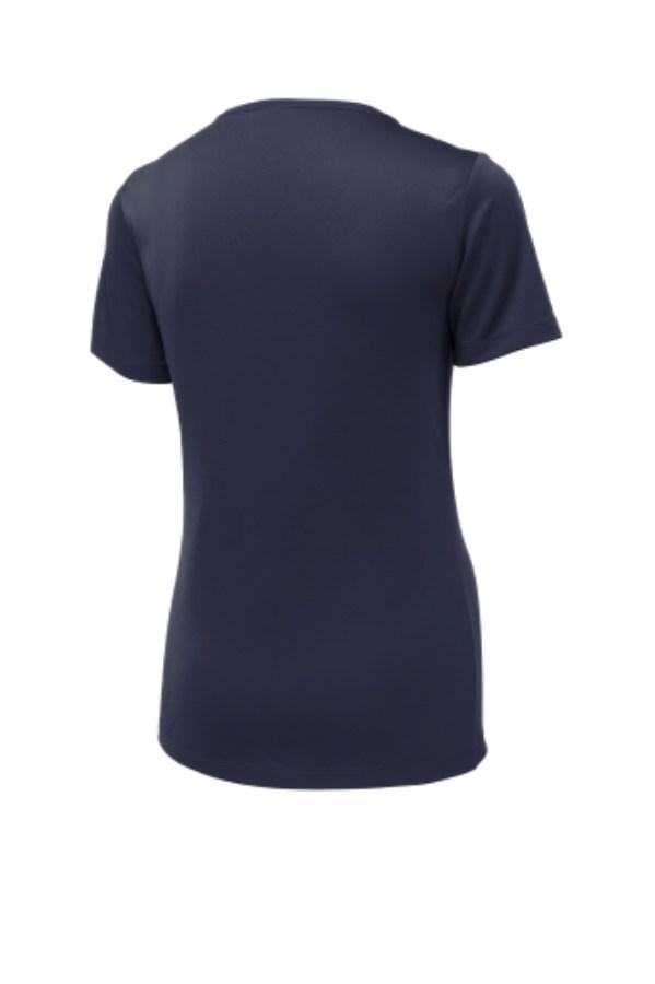 Sport-Tek Ladies Posi-UV Pro Scoop Neck T-Shirt Additional Angle