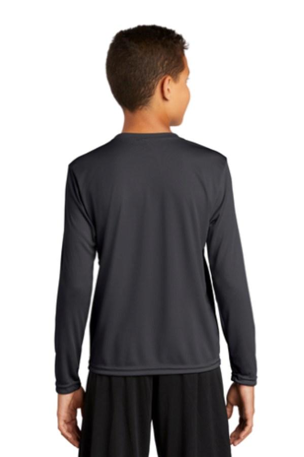 Sport-Tek Youth Long Sleeve PosiCharge Competitor T-Shirt Additional Angle