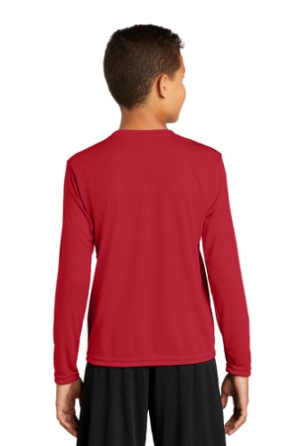 Sport-Tek Youth Long Sleeve PosiCharge Competitor T-Shirt Additional Angle
