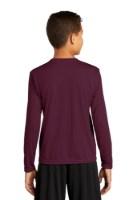 Sport-Tek Youth Long Sleeve PosiCharge Competitor T-Shirt Perspective View