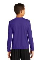 Sport-Tek Youth Long Sleeve PosiCharge Competitor T-Shirt Feature Close-up
