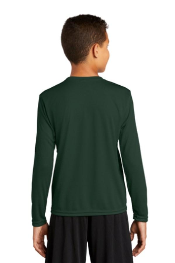 Sport-Tek Youth Long Sleeve PosiCharge Competitor T-Shirt Additional Angle