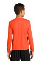 Sport-Tek Youth Long Sleeve PosiCharge Competitor T-Shirt Perspective View