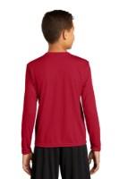 Sport-Tek Youth Long Sleeve PosiCharge Competitor T-Shirt Close Up Detail