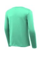 Sport-Tek Youth Posi-UV Pro Long Sleeve T-Shirt Feature Close-up