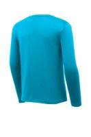 Sport-Tek Youth Posi-UV Pro Long Sleeve T-Shirt Close Up Detail