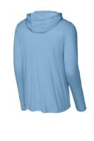 Sport-Tek Posi-UV Pro Long Sleeve Hoodie Shirt Additional Angle