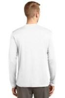 Sport-Tek Tall Long Sleeve PosiCharge Competitor T-Shirt Close Up Detail