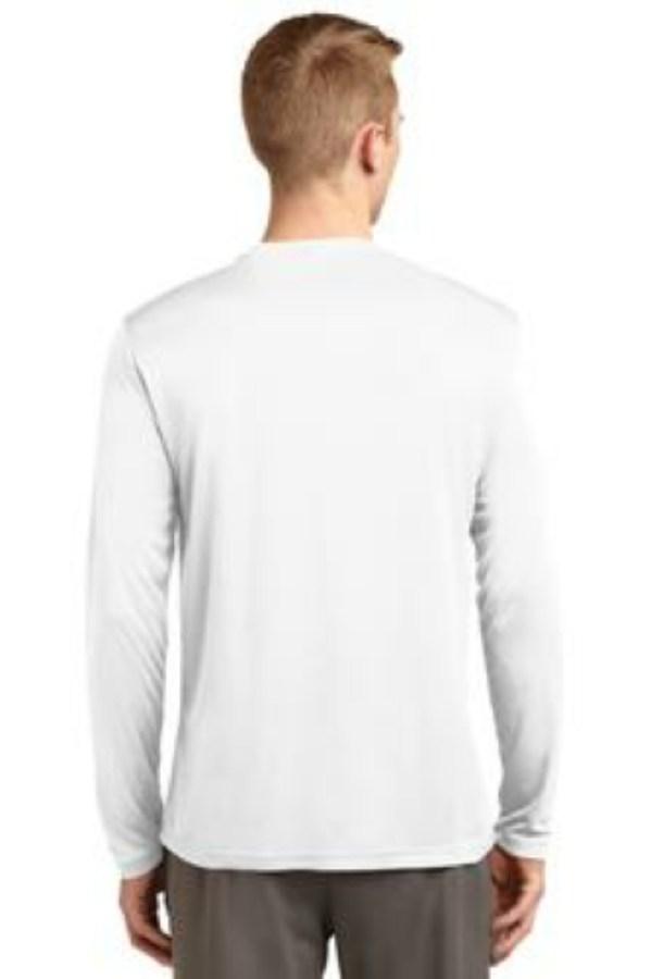 Sport-Tek Tall Long Sleeve PosiCharge Competitor T-Shirt Close Up Detail