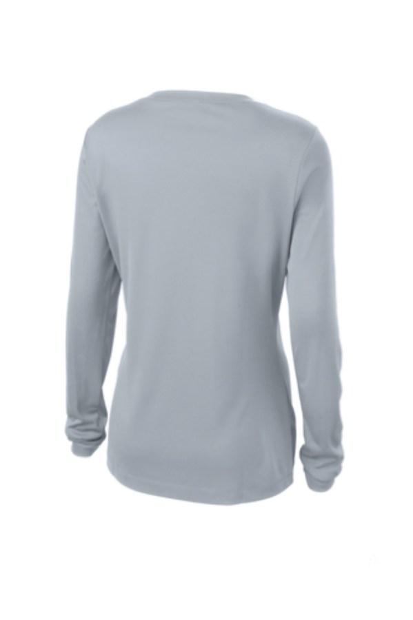 Sport-Tek Ladies Long Sleeve PosiCharge Competitor V-Neck T-Shirt Additional view