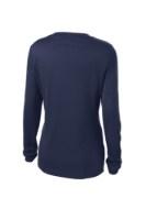 Sport-Tek Ladies Long Sleeve PosiCharge Competitor V-Neck T-Shirt Additional Angle