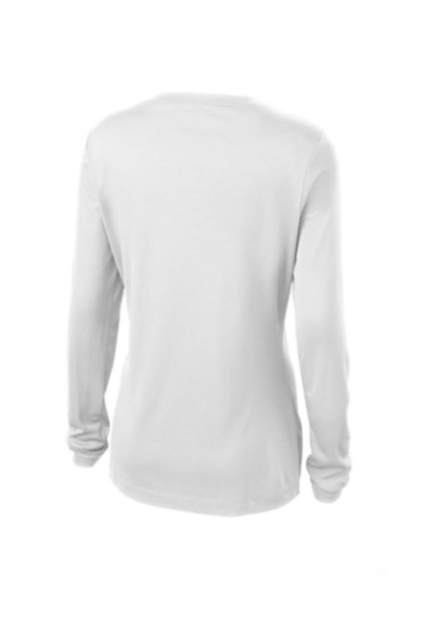 Sport-Tek Ladies Long Sleeve PosiCharge Competitor V-Neck T-Shirt Alternate View