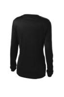 Sport-Tek Ladies Long Sleeve PosiCharge Competitor V-Neck T-Shirt Feature Close-up