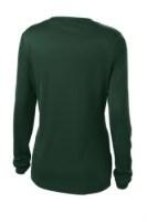 Sport-Tek Ladies Long Sleeve PosiCharge Competitor V-Neck T-Shirt Additional Angle