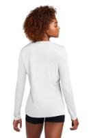 Sport-Tek Ladies Posi-UV Pro Long Sleeve Shirt Additional Angle