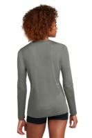Sport-Tek Ladies Posi-UV Pro Long Sleeve Shirt Perspective View