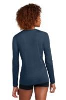 Sport-Tek Ladies Posi-UV Pro Long Sleeve Shirt Close Up Detail