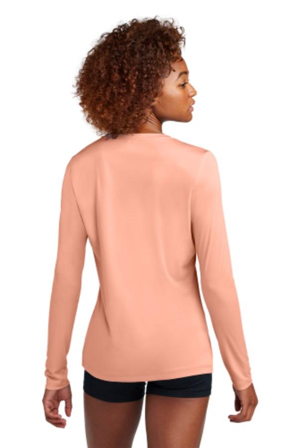 Sport-Tek Ladies Posi-UV Pro Long Sleeve Shirt Additional view