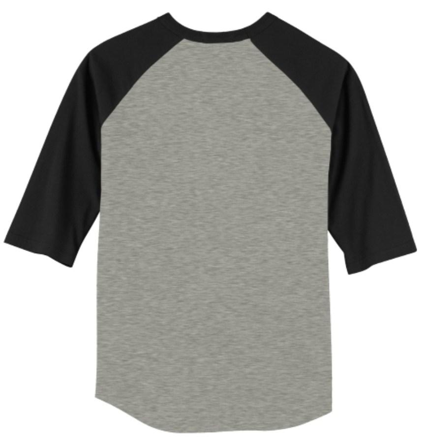 Sport-Tek Youth Colorblock Raglan Jersey Feature Close-up