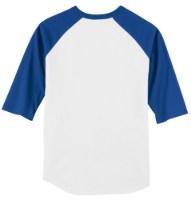 Sport-Tek Youth Colorblock Raglan Jersey Perspective View