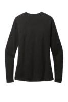 District Women's Perfect Blend CVC Long Sleeve T-Shirt Additional Angle