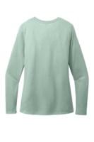 District Women's Perfect Blend CVC Long Sleeve T-Shirt Alternate View