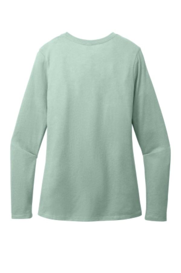 District Women's Perfect Blend CVC Long Sleeve T-Shirt Alternate View